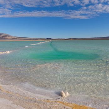 A photo of the waterfront view at Salar Sand